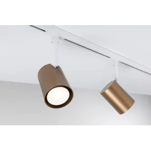 Siinivalgusti GU10 maks. 10W 230V kuld-matt/signalvalge LUXE
