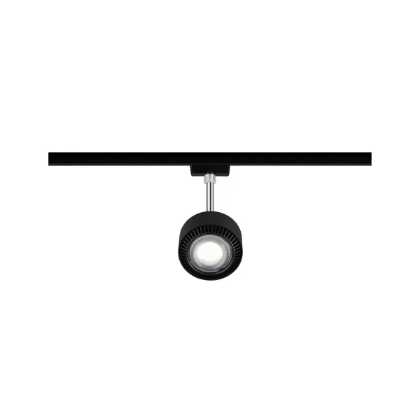 Siinivalgusti 470 lm 8W hämardatav 230V must matt ALDAN