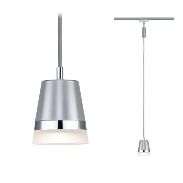 URail ripplamp GU10 maks. 10W hämardatav 230V mattkroom CONE