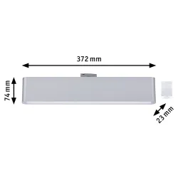 URail siinivalgusti 3-astmeline hämardatav 850 lm 9,5 W 230 V mattkroom CERIS