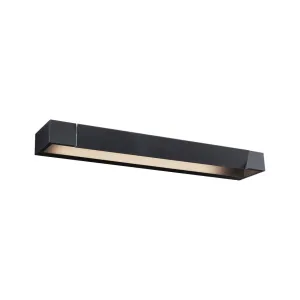 Bathroom LED Wall light IP44 2700K 1600lm 230V 18W dimmable black LUCILLE
