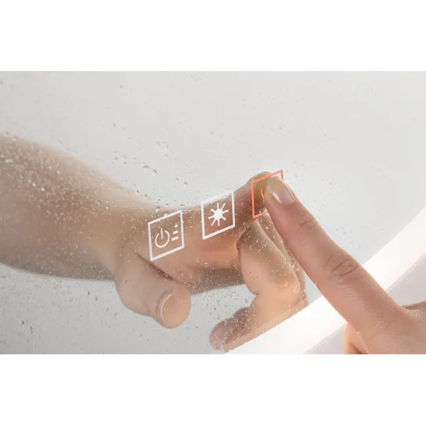 Veidrodinis šviestuvas Mirra su LED apšvietimu IP44 1580 lm 21W reguliuojamas