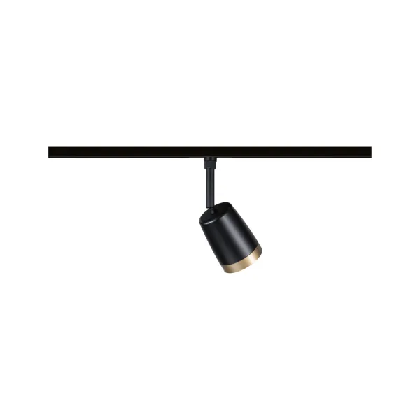 Siinivalgusti GU10 maks. 10W 230V must matt/kuld matt COVER