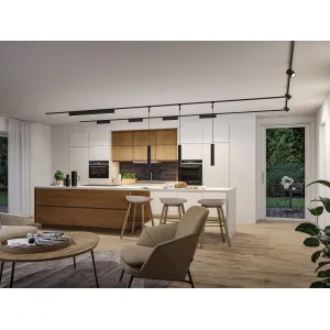 URail siinivalgusti 3-astmeline hämardatav 850 lm 9,5 W 230 V must matt CERIS