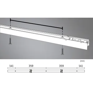 Light Channel 1m black