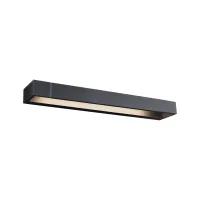 Bathroom LED Wall light IP44 2700K 1600lm 230V 18W dimmable black LUCILLE