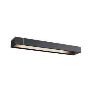 Bathroom LED Wall light IP44 2700K 1600lm 230V 18W dimmable black LUCILLE