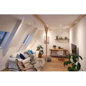 Cable lighting system GU5,3 max. 5x10W white matt Cup