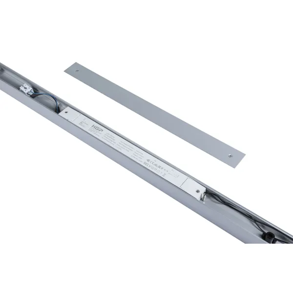 Power Channel230/24V 17W Matt chrome 1m