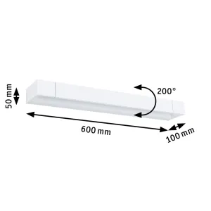 Bathroom LED Wall light IP44 2700K 1600lm 230V 18W dimmable White LUCILLE