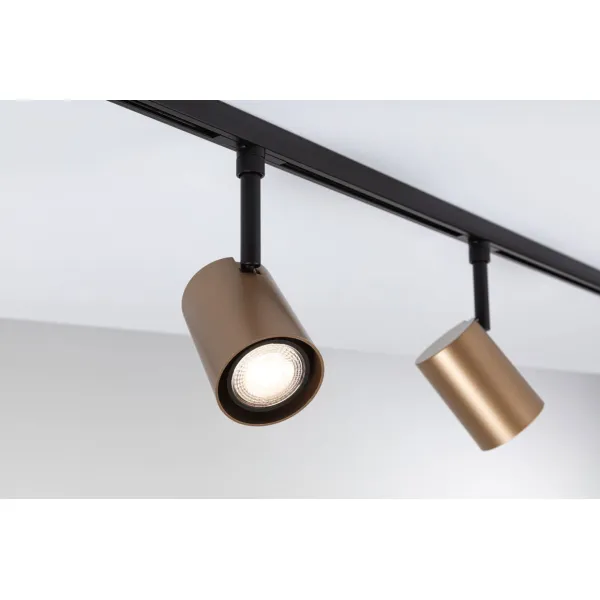 Siinivalgusti GU10 max 10W 230V kuld-matt/must-matt LUXE