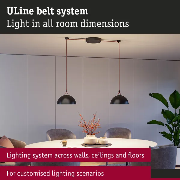 ULine Vöö 5–10 m Dacron tekstiil vaskterrakota