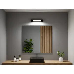 Bathroom LED Wall light IP44 2700K 1000lm 230V 11W dimmable Black LUCILLE