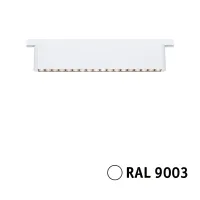 URail bėgelio šviestuvas 3 pakopų reguliuojamas šviesos srautas 1050 lm 10 W 230 V Signal balta ZELOS