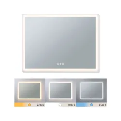 Illuminated LED mirror Mirra IP44 1600lm 22W dimmable