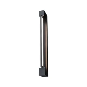Bathroom LED Wall light IP44 2700K 1600lm 230V 18W dimmable black LUCILLE