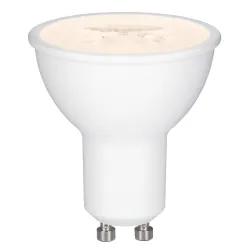 LED-reflektor GU10 460 lm 6,5 W 2700K astmelise dimmerdamise funktsiooniga valge