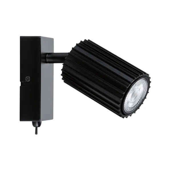 Wall spotlight GU10 10W Black LIRENA