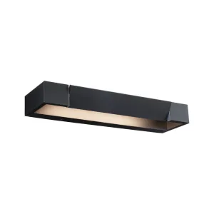 Bathroom LED Wall light IP44 2700K 1000lm 230V 11W dimmable Black LUCILLE