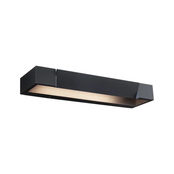 Bathroom LED Wall light IP44 2700K 1000lm 230V 11W dimmable Black LUCILLE
