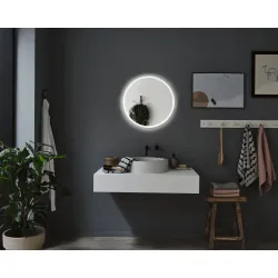 LED-valgustusega peegel Mirra IP44 1580 lm 21W dimmitav