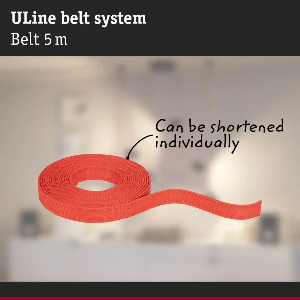 ULine Vöö 5–10 m Dacron tekstiil vaskoranž