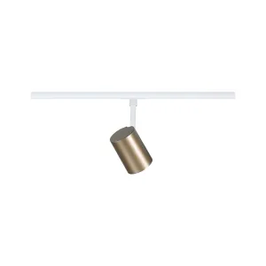 Siinivalgusti GU10 maks. 10W 230V kuld-matt/signalvalge LUXE