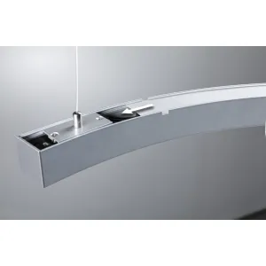 Kaareva muotoinen kansi, valkoinen