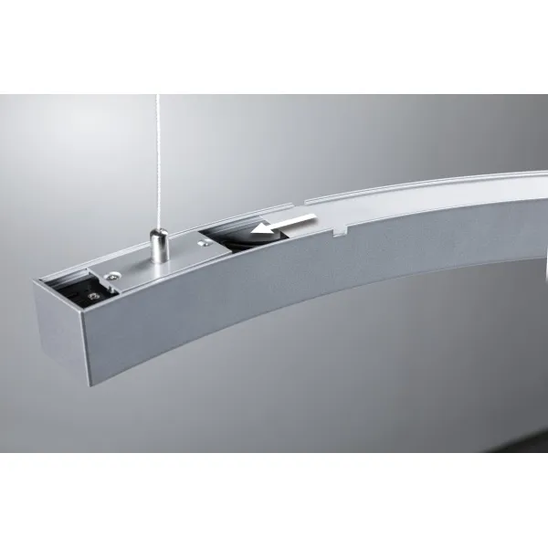 Kaareva muotoinen kansi, valkoinen