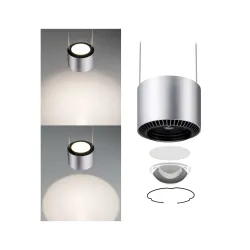 Siini rippvalgusti Aldan 750 lm 8,5 W hämardatav 230 V mattkroom