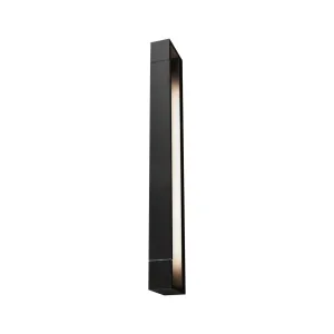 Bathroom LED Wall light IP44 2700K 1600lm 230V 18W dimmable black LUCILLE