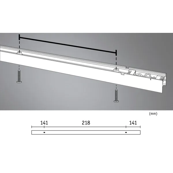 Light Channel 0,5m black