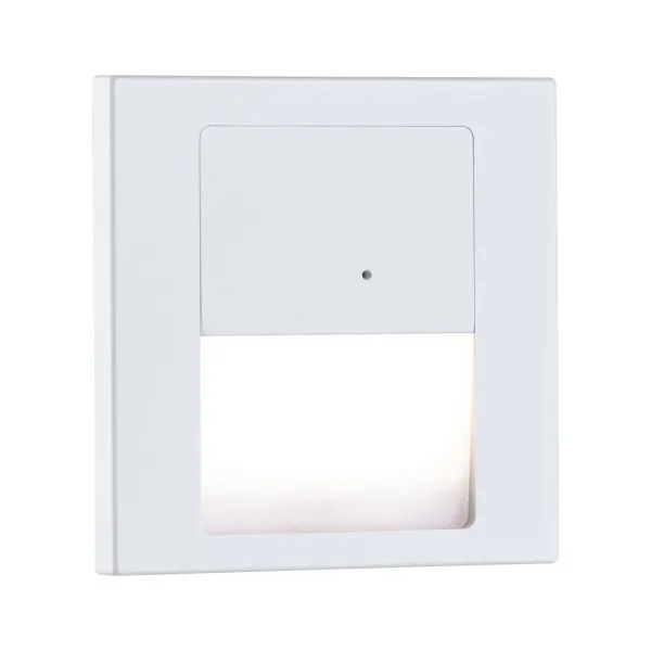 Recessed wall light lead function 1W 80lm 230V 2700K white matt TSARO