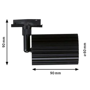 Siinivalgusti GU10 maks. 10W 230V mattmust LIRENA