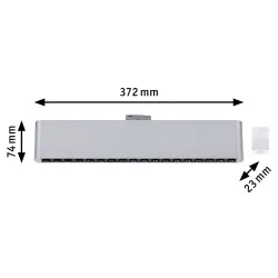 URail siinivalgusti 3-astmeline hämardatav 1050 lm 10 W 230 V mattkroom ZELOS