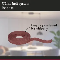 ULine Vöö 5–10 m Dacron tekstiil vaskterrakota