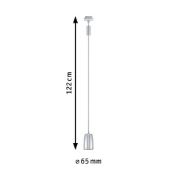 URail rippvalgusti GU10 max. 10W hämardatav 230V mattkroom COVER
