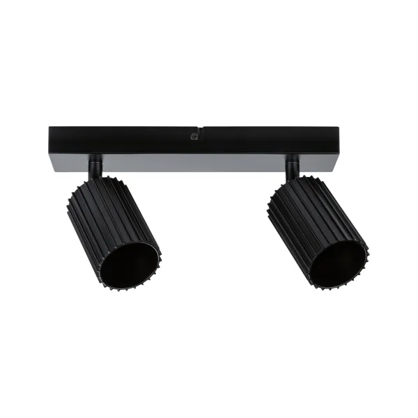 Spotlight GU10 2x10W Black LIRENA