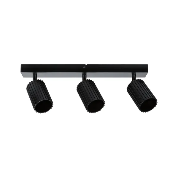 Spotlight GU10 3x10W Black LIRENA