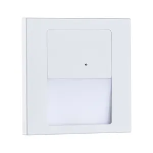 Recessed wall light lead function 1W 80lm 230V 2700K white matt TSARO
