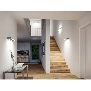 LED-kylpyhuoneen seinävalaisin IP44 2700K 1300lm 230V 17W himmennettävä mattapintainen alumiini LUCILLE