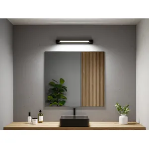Bathroom LED Wall light IP44 2700K 1600lm 230V 18W dimmable black LUCILLE