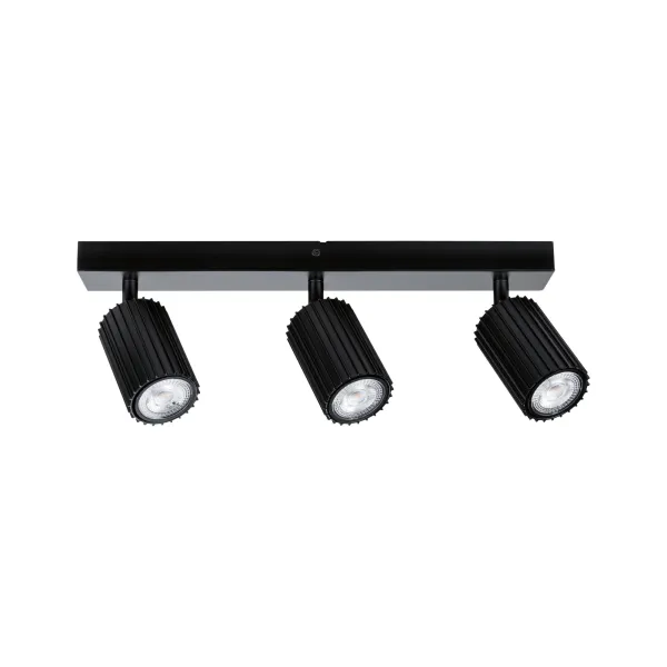 Spotlight GU10 3x10W Black LIRENA