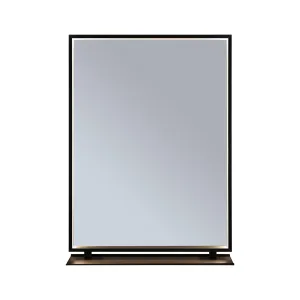 LED mirror Miro IP44 180lm 11W Mirror/Black Matt