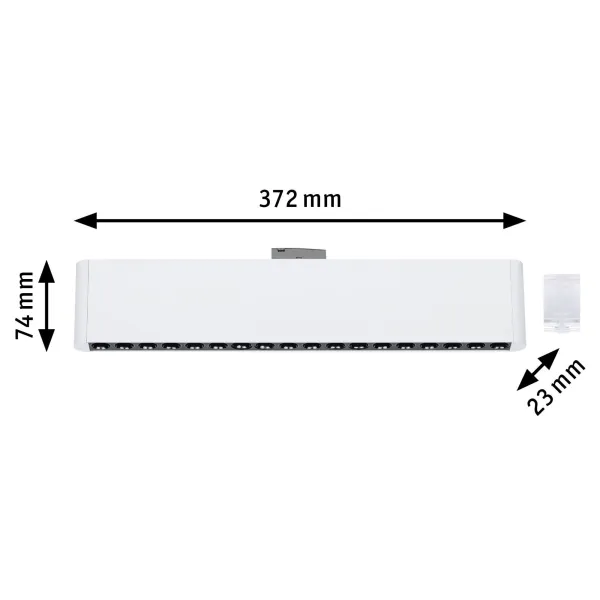 URail siinivalgusti 3-astmeline hämardatav 1050 lm 10 W 230 V Signal valge ZELOS