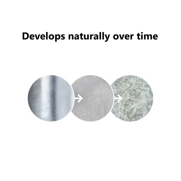 Wall light Galvanized Linton