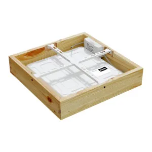 Pintavalaisin LED QUADRA 300x300 24W IP20 4000K 1430lm mänty