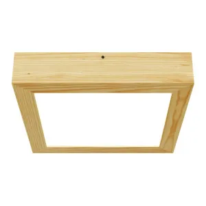 Pintavalaisin LED QUADRA 300x300 24W IP20 4000K 1430lm mänty