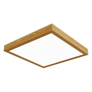 Pinnapealne LED laevalgusti QUADRA WOODLINE 600x600 40W IP20 4000K 3320lm tamm