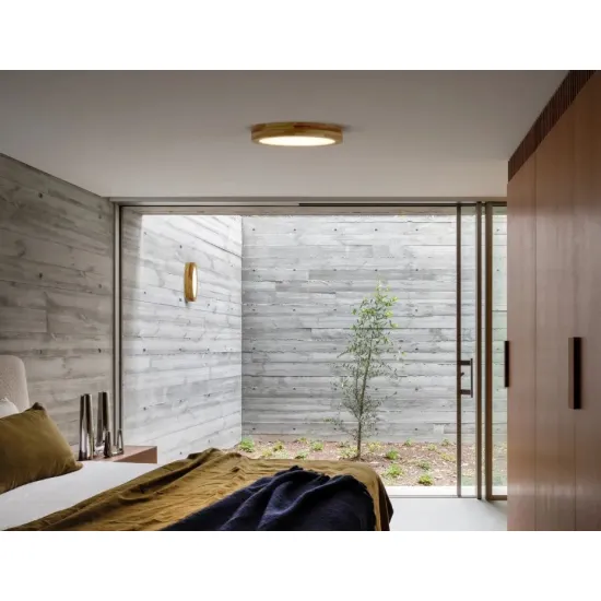 Ceiling light RONDO WOODLINE 400 36W IP20 3000K 2800lm Oak